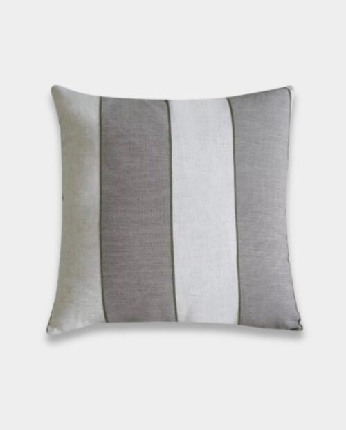 Neutral Elegant Striped Cushion Covers