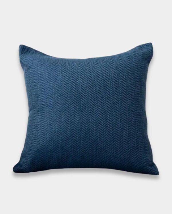 Wave Plain Cushion Covers (7) Waves Plain Cushion Cover - Navy Blue