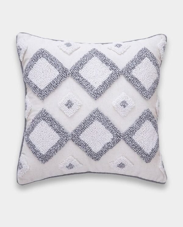 Diamond Tufted Cushion - Square