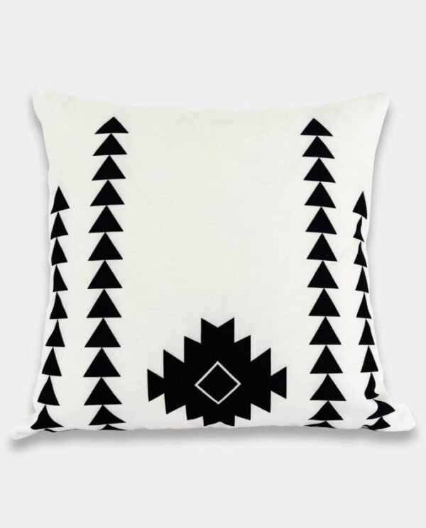 26. Minimalist Solid Color Cushion - Black & White Minimalist Solid Color Cushion - Black & White